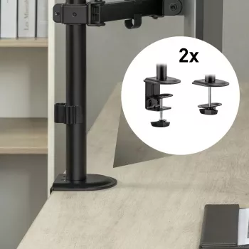 Spacetronik SPA-112 držiak na stôl pre 1 monitor 17-32 palcov čierny
