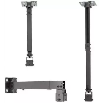 Spacetronik SPA-P01B univerzálny držiak projektora 2-in-1 strop/stena, 15 kg, oceľ, čierny
