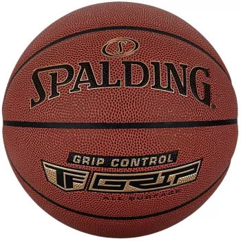 Spalding Grip Control basketbalová lopta, hnedá 76875Z