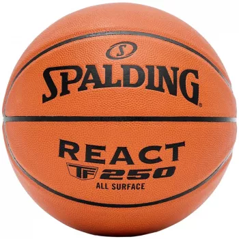 Spalding React TF-250 basketbalová lopta veľkosť 5 hnedá 76803Z