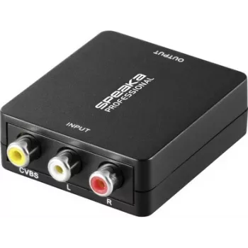SpeaKa Professional AV konvertor RCA/Cinch na HDMI 1080p SP-12170984