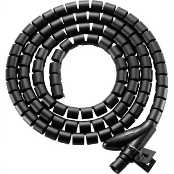 SpeaKa Professional káblová ochranná špirála polyetylén (PE) čierna flexibilná (Ø x D) 15 mm x 1 m 1 ks SP-13402964