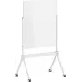 SpeaKa Professional sklenená magnetická tabuľa SP-MMW-001 904 x 1103 mm biela s policou a magnetmi na kolieskovom stojane SP-13324624