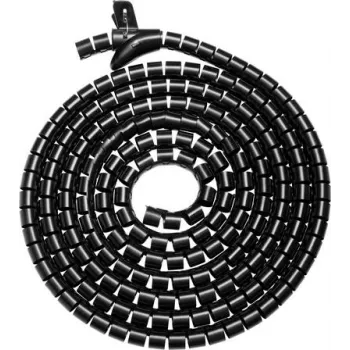 SpeaKa Professional SP-13402976 káblová ochranná špirála polyuretán čierna 10 mm x 1 m