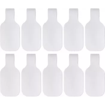 SpeaKa Professional SP-13756880 označovač káblov biely 10 ks