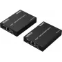 SpeaKa Professional SP-HDE-350 HDMI KVM extender cez sieťový kábel RJ45 s podporou klávesnice a myši, 120 m, Full HD 1080p SP-12774724
