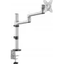 SpeaKa Professional SP-MM-1060 držiak na stôl pre jeden monitor pre 17-32 palcové obrazovky, hliník, plne pohyblivý výškovo nastaviteľný, VESA 75/100, 9kg, čierny SP-14376400