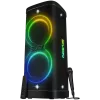 Party-box reproduktor SVEN PS-1250, čierny (300W, TWS, IPx4, Bluetooth, FM, USB, microSD, LED displej, 13500mAh)