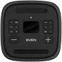 Party-box reproduktor SVEN PS-1250, čierny (300W, TWS, IPx4, Bluetooth, FM, USB, microSD, LED displej, 13500mAh)
