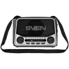 Reproduktor SVEN SRP-150, sivý (3W, Bluetooth, FM/AM/SW, USB, microSD, baterka, batéria)