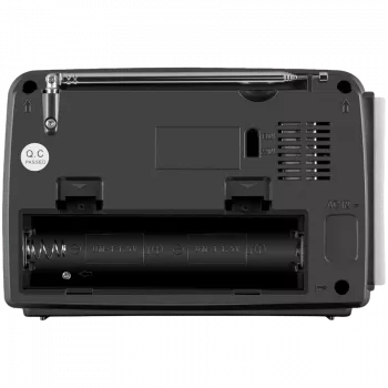 Reproduktor SVEN SRP-150, sivý (3W, Bluetooth, FM/AM/SW, USB, microSD, baterka, batéria)