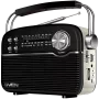 Reproduktor SVEN SRP-500, čierny (3W, Bluetooth, FM/AM/SW, USB, microSD, AUX, batéria)
