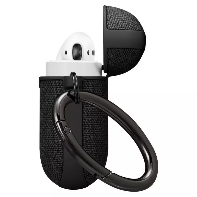Spigen Urban Fit puzdro pre Apple AirPods (1. & 2. gen) - čierne