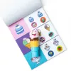 Spin Master Melissa & Doug Sticker WOW! Ice Cream samolepkový pečiatkovač a aktivity blok