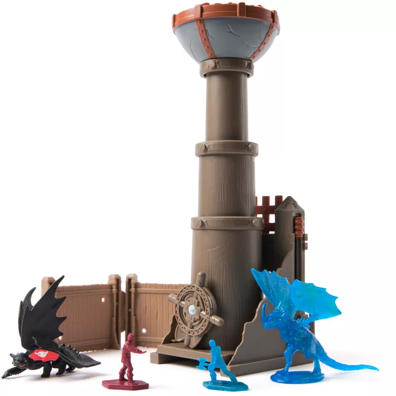 SPINMASTER Ako si vycvičiť draka - Dragon Arena: Torch Tower hracia sada