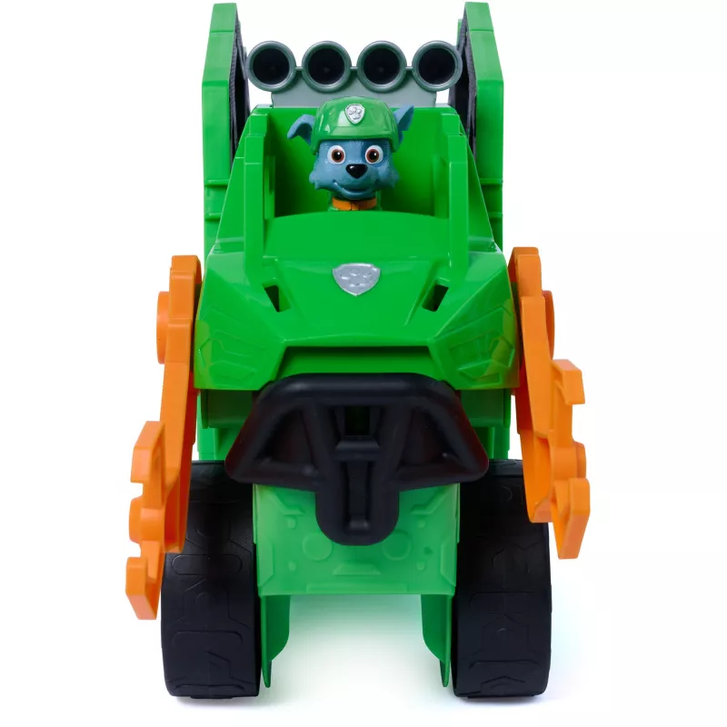 SPINMASTER Paw Patrol Dino Rescue Rocky's Megasaurus transportné vozidlo