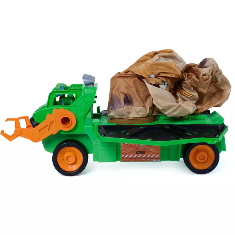 SPINMASTER Paw Patrol Dino Rescue Rocky's Megasaurus transportné vozidlo
