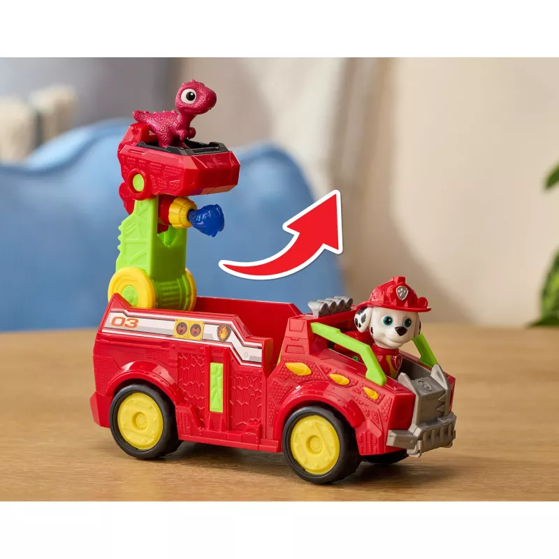 SPINMASTER Paw Patrol: The Dino Movie - Marshalls Dino hasičské auto