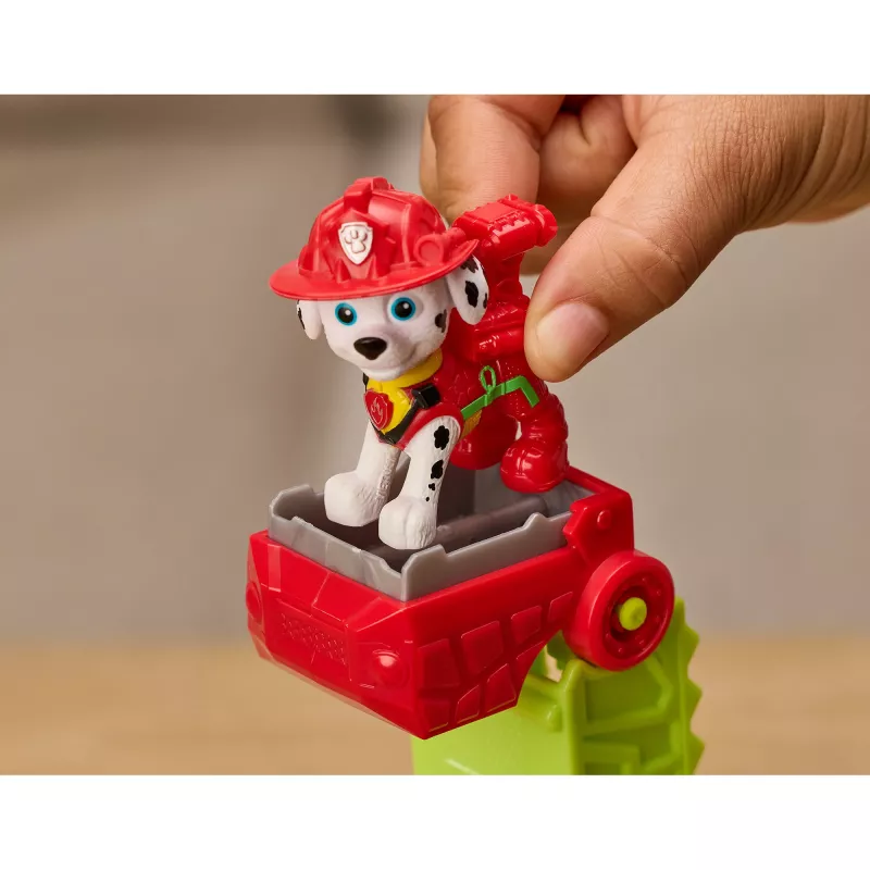 SPINMASTER Paw Patrol: The Dino Movie - Marshallovo extra veľké dinosaurové záchranárske hasičské auto