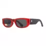 SPY slnečné okuliare unisex 6700000000138 (sklo/mostík/ramienko) 54/20/145 mm čierny acetátový rám sivé sklá UV400