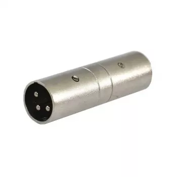 SSQ HA13 SS-1853 adaptér XLR samec - XLR samec chróm