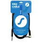 SSQ JMPJMK4 SS-1469 kábel jack mono - jack mono (90-stupňový uhol) 4 m čierny