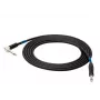 SSQ SS-1439 Kábel jack mono - jack mono (90-stupňový uhol) 1 m čierny