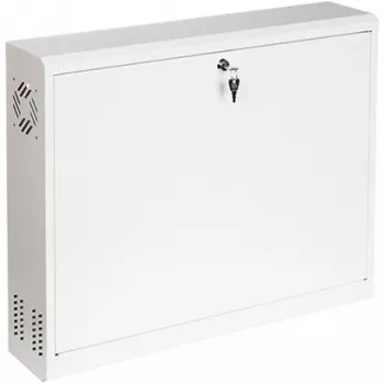 STALFLEX CR19-2U-130-W Nástenný rozvádzač 2U 130mm biely