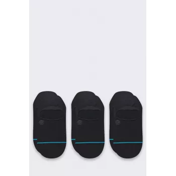Stance Icon No Show balenie 3 ks tenisky ponožky čierne 3 páry