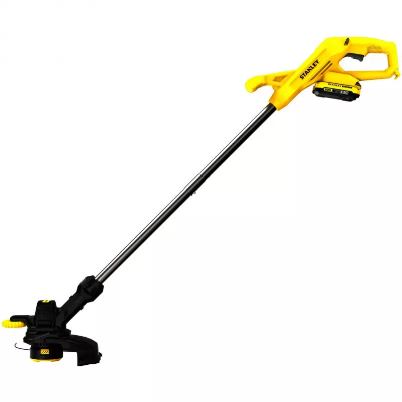 STANLEY akumulátorová strunová kosačka (SFMCST925M1-QW), 18V (čierna/žltá, Li-Ion 2,0 Ah)