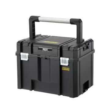 Stanley FATMAX PRO-STACK pevný kufrík na náradie, 22L, IP54, čierny so žltými akcentmi