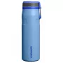 STANLEY IceFlow Bottle Twist Flip 0,71L svetlomodrá vákuovo izolovaná nerezová fľaša na pitie so slamkou