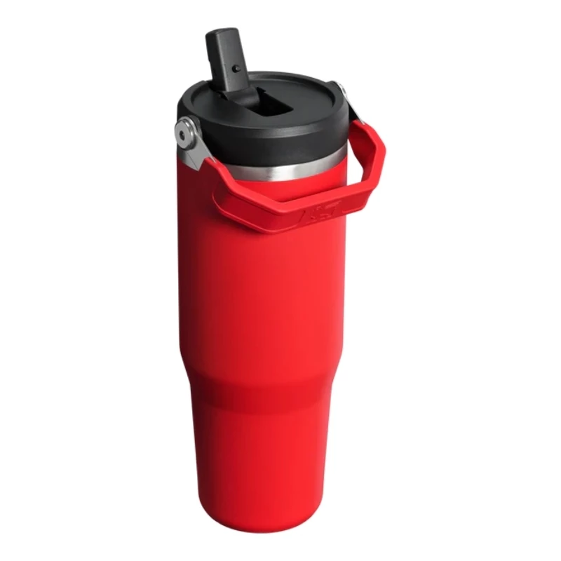 STANLEY IceFlow Flip Straw 2.0 termohrnček 0,89L tmavočervená