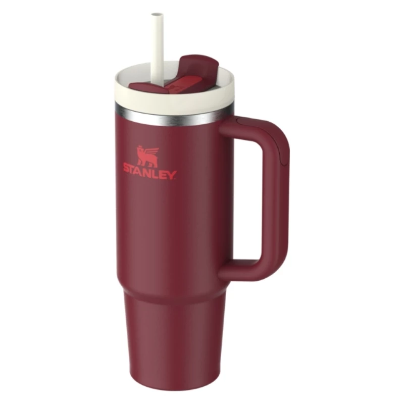 STANLEY Quencher H2.0 FlowState tumbler 0,89L tmavočervený so slamkou