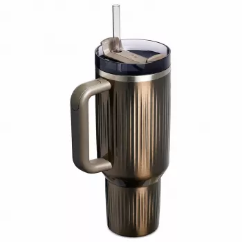 STANLEY Quencher H2.O Fluted termohrnček 1,18 l GunMetal Shine