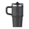 STANLEY Quencher ProTour Flip Straw tumbler 0,59L čierny termopohár so slamkou