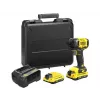 Stanley SFMCF810D2K-QW elektrický skrutkovač/rázový uťahovač 2800 ot/min čierna, žltá