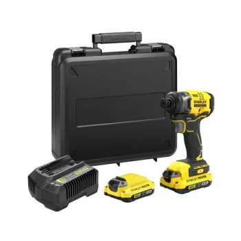 Stanley SFMCF810D2K-QW elektrický skrutkovač/rázový uťahovač 2800 ot/min čierna, žltá