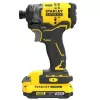 Stanley SFMCF810D2K-QW elektrický skrutkovač/rázový uťahovač 2800 ot/min čierna, žltá