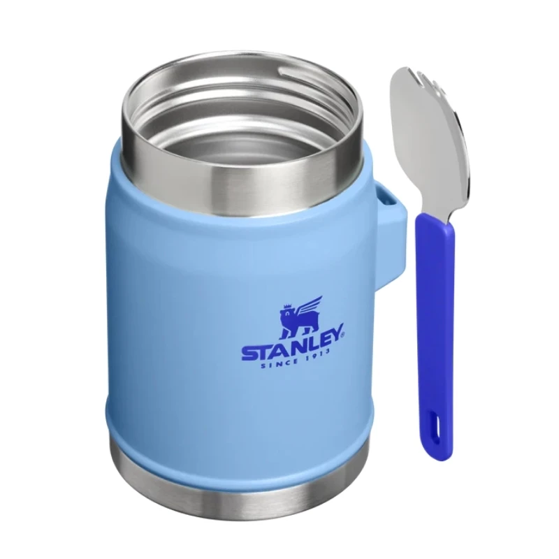 STANLEY The Legendary Food Jar + Spork 0,4L svetlomodrá