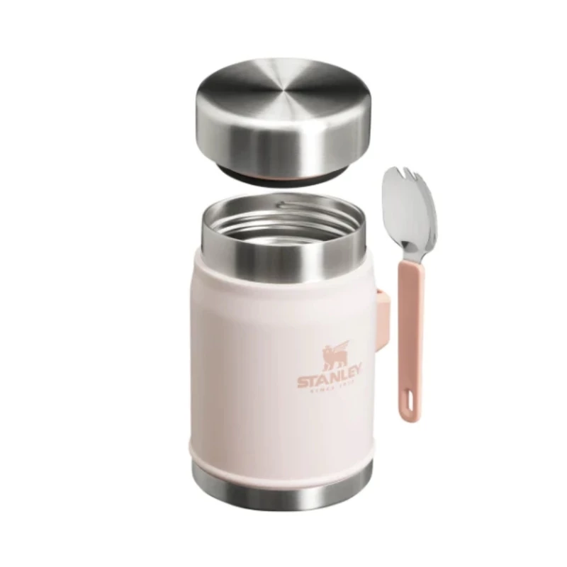 STANLEY The Legendary Food Jar + Spork 0,4L svetloružová