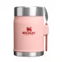 STANLEY The Legendary Termoska na jedlo + Spork 0,4L Peach Pink