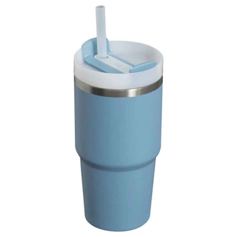 STANLEY The Quencher H2.O FlowState tumbler 0,59L modrofialový so slamkou