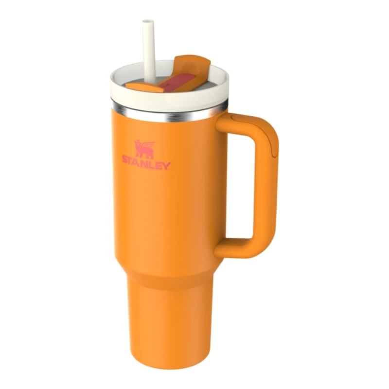 STANLEY The Quencher H2.O FlowState pohár 1,18L oranžový so slamkou