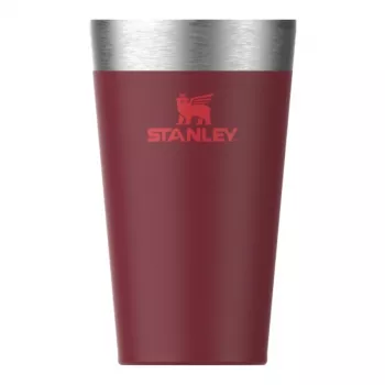 STANLEY Thermoglass The Stacking Tumbler 0,47L tmavočervený