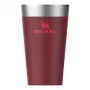 STANLEY Thermoglass The Stacking Tumbler 0,47L tmavočervený