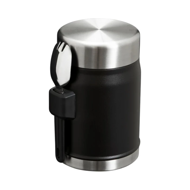 STANLEY Thermos Food The Legendary Food Jar + Spork 0,4L čierna 2.0