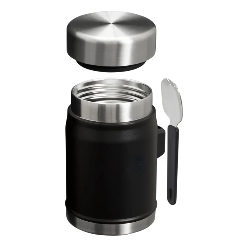 STANLEY Thermos Food The Legendary Food Jar + Spork 0,4L čierna 2.0