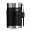 STANLEY Thermos Food The Legendary Food Jar + Spork 0,4L čierna 2.0