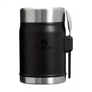 STANLEY Thermos Food The Legendary Food Jar + Spork 0,4L čierna 2.0